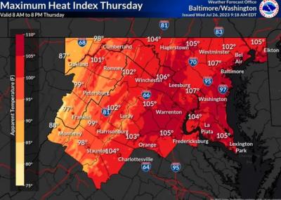 Baltimore Jewish Life | Tisha B'Av 5783/2023 - Sweltering Heatwave ...