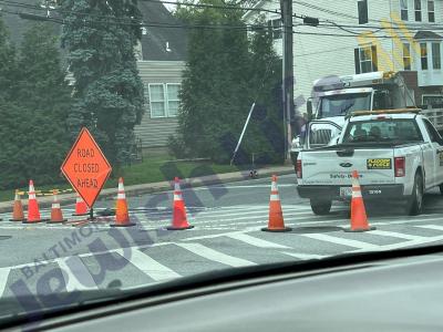 Baltimore Jewish Life BJL Traffic Alert Intersection of Seven