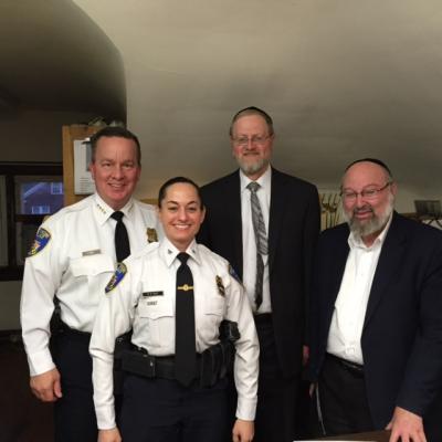 Baltimore Jewish Life | Baltimore Police Commissioner Visits NWCP Office