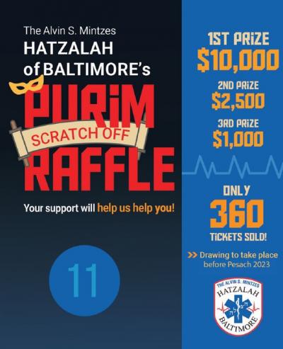 Baltimore Jewish Life | Hatzalah's Purim Raffle Winners (2 Videos)